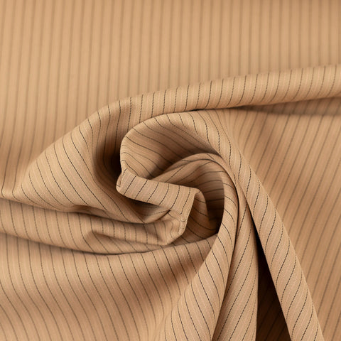 Pachet 11 metri stofita crem cu dungi