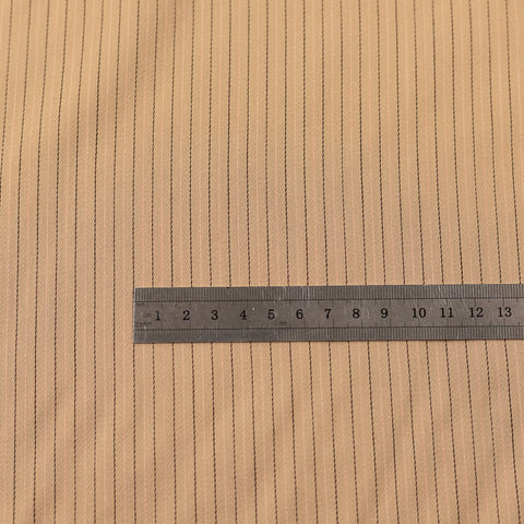 Pachet 11 metri stofita crem cu dungi