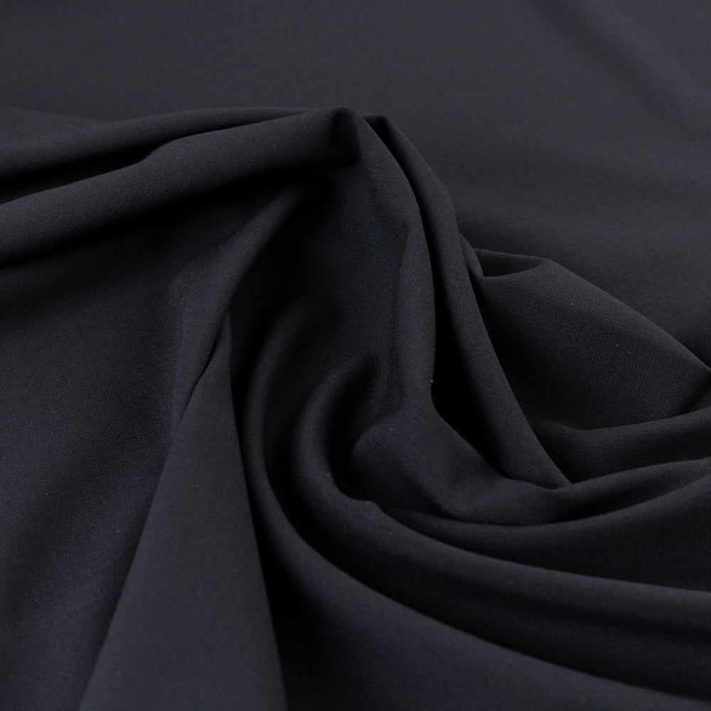 Pachet 11 metri stofita neagra subtire cu lana