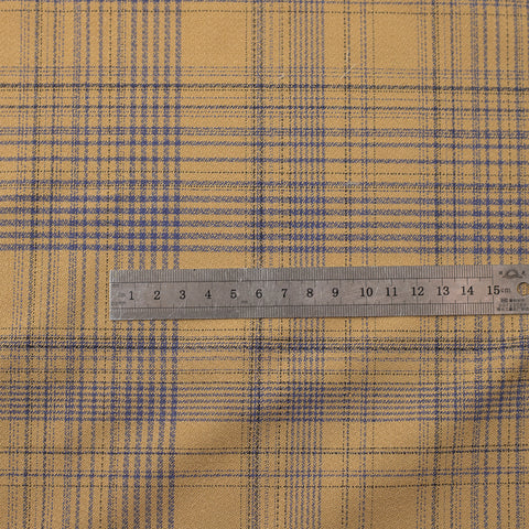 Pachet 14 metri stofita maro cu carouri