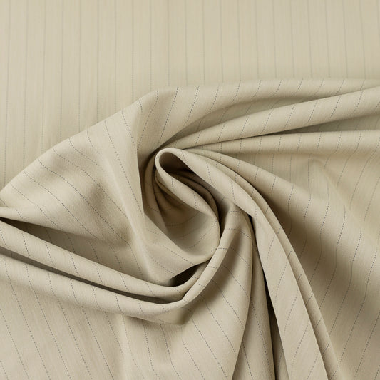 Pachet 15 metri stofita crem cu dungute