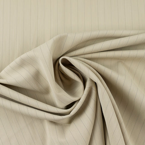 Pachet 15 metri stofita crem cu dungute