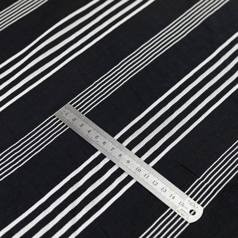Pachet 16 metri voal negru bumbac