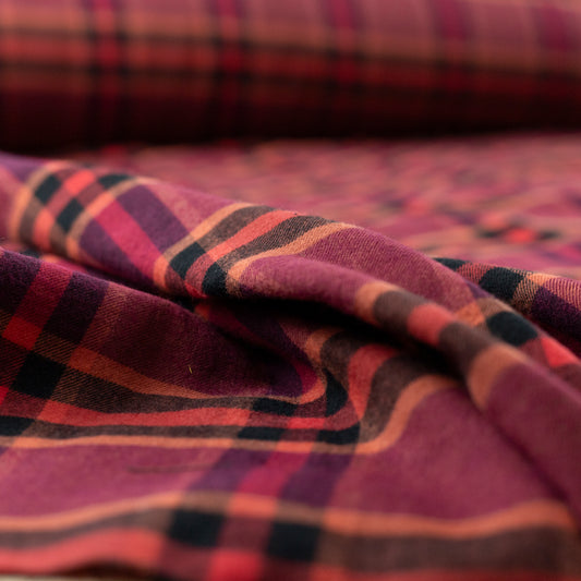 Pachet 18 metri Bumbac in carouri (camasi)