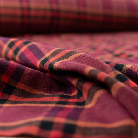 Pachet 18 metri Bumbac in carouri (camasi)