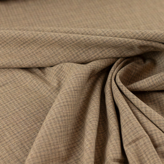 Pachet 18 metri bumbac maro (camasi, rochii, bluze)