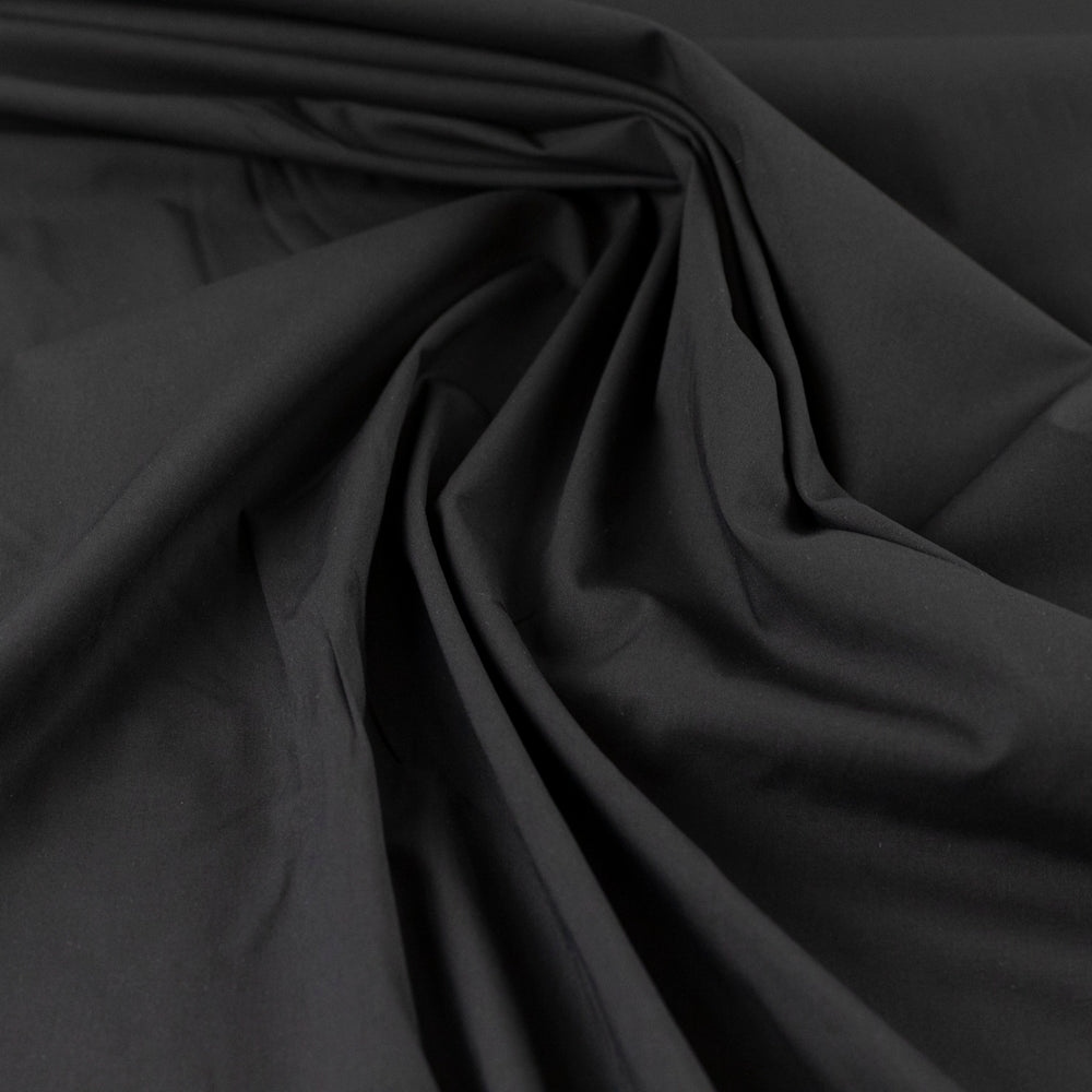 Pachet 18 metri bumbac negru camasi - subtire