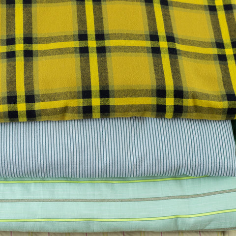 Pachet 9 cupoane (31 m) Bumbac camasi, rochii, bluze