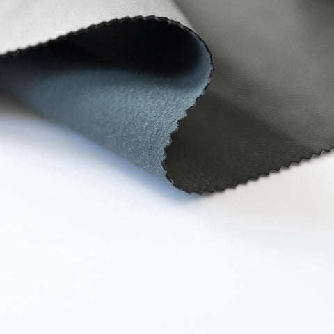 Piele ecologica tapiterie neagra pe suport textil