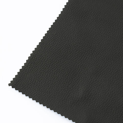 Piele ecologica tapiterie neagra pe suport textil