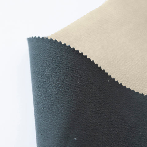 Piele sintetica tapiterie pe suport textil bej inchis