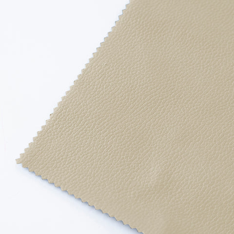Piele sintetica tapiterie pe suport textil bej inchis
