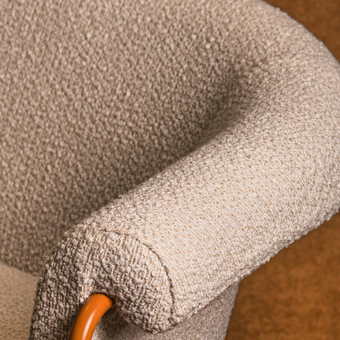 Stofa tapiterie bej boucle