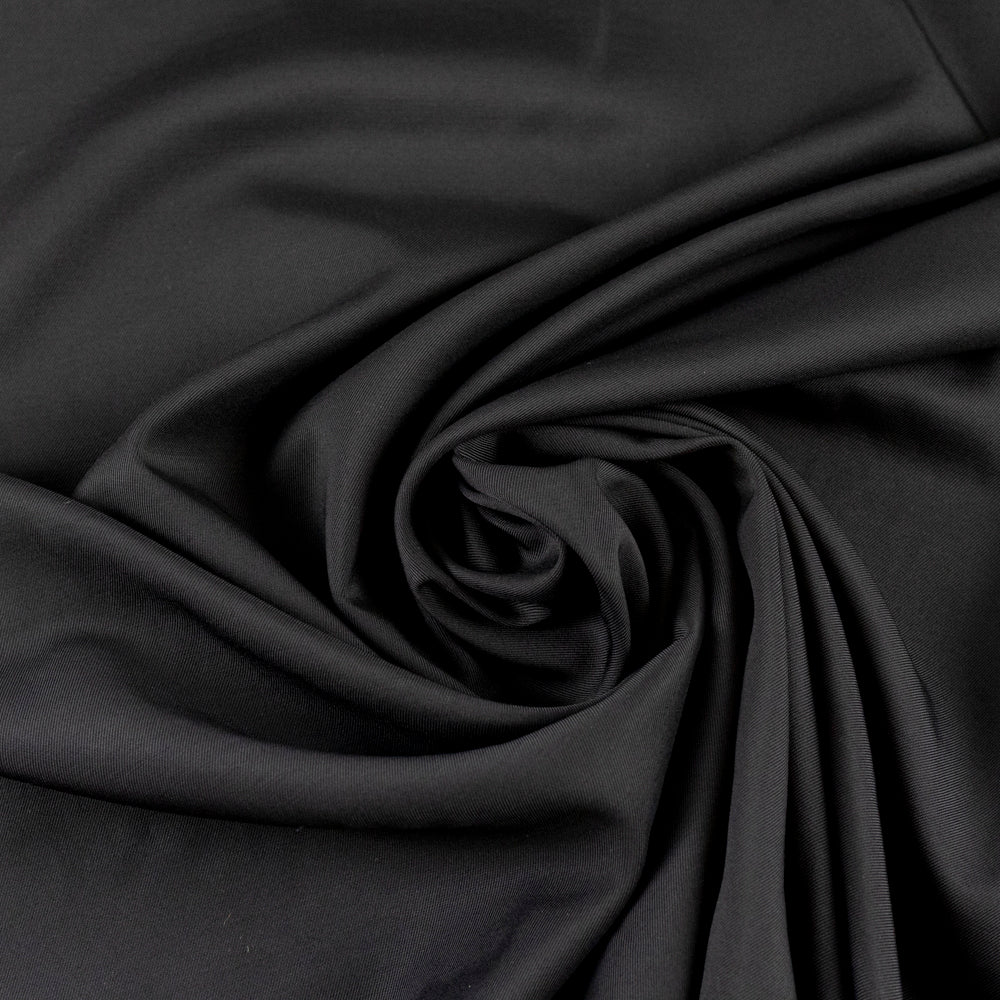 Stofita fina neagra (costume, rochii)