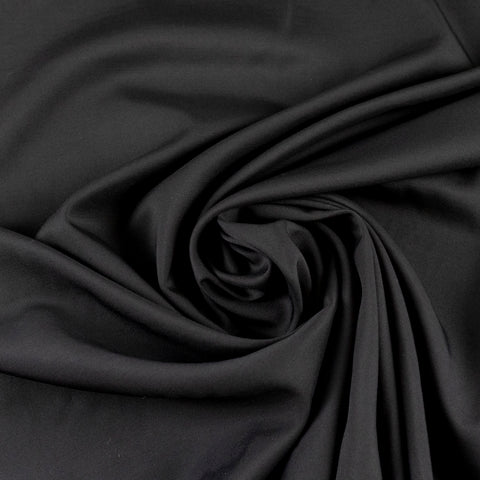Stofita fina neagra (costume, rochii)