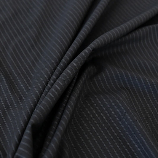Stofita neagra cu dungi