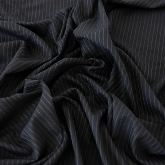 Stofita neagra cu dungi