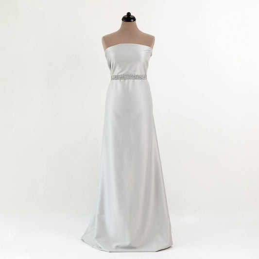 Tafta Premium Gri Deschis Elastica