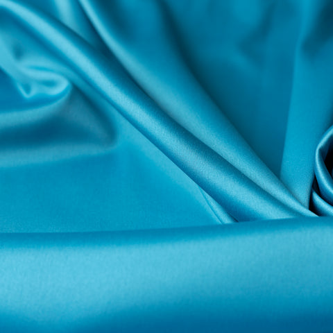 Tafta Premium albastru turcoaz elastica