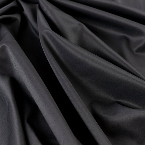 Tesatura neagra elastica si lucioasa (rochii, costume)