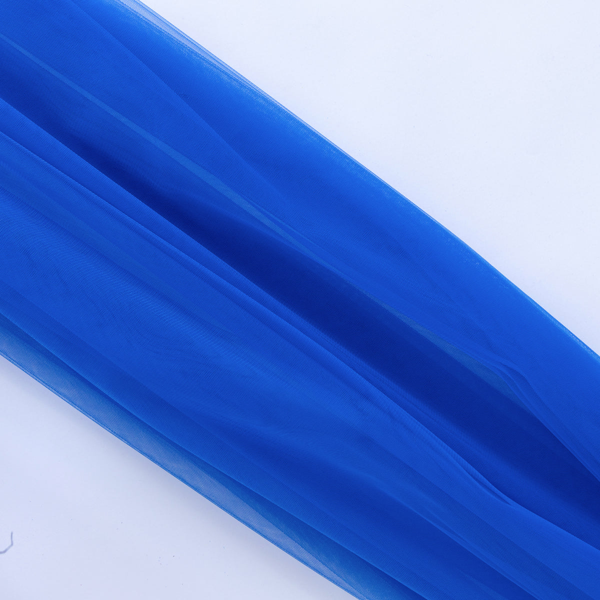 Tiul Fin Premium 3 m Latime Albastru Royal