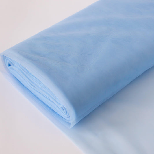 Tiul Fin Premium 3 m Latime Bleu Deschis
