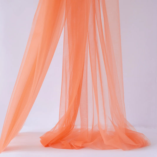 Tulle Fin Premium 3 m Latime Corai
