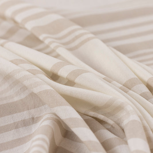 Pachet 29 metri Voal Bumbac si Matase cu Dungi