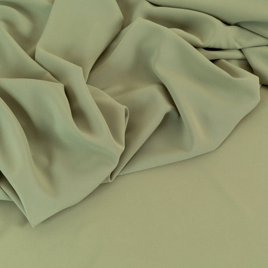 Voal Elastic Verde Gri