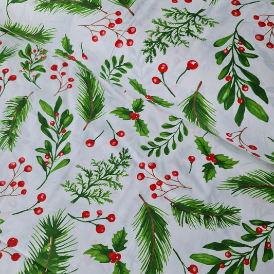 Bumbac lenjerie de pat Craciun