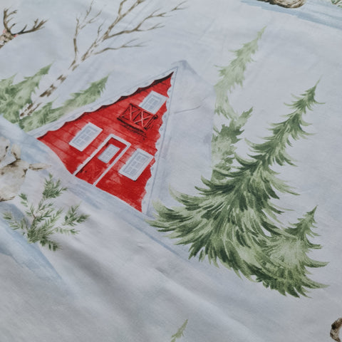 Bumbac lenjerie de pat Craciun