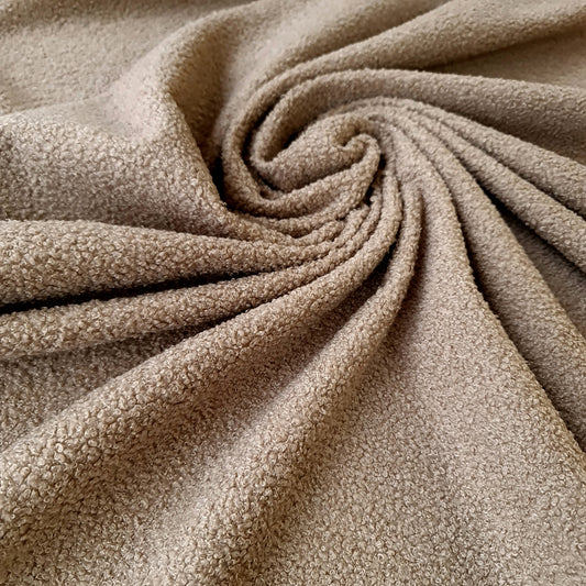 Stofa Palton Boucle Cappuccino