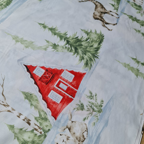 Bumbac lenjerie de pat Craciun