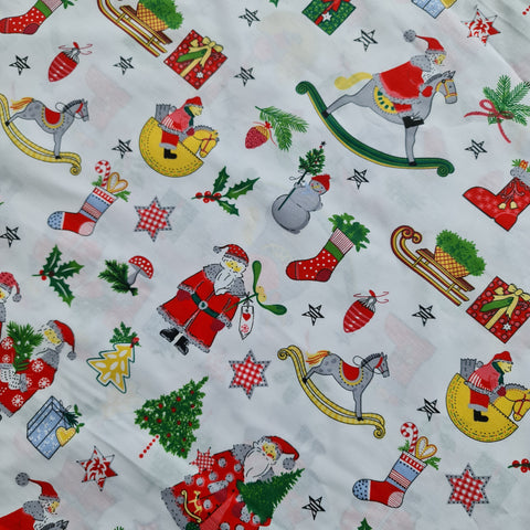 Bumbac lenjerie de pat Craciun