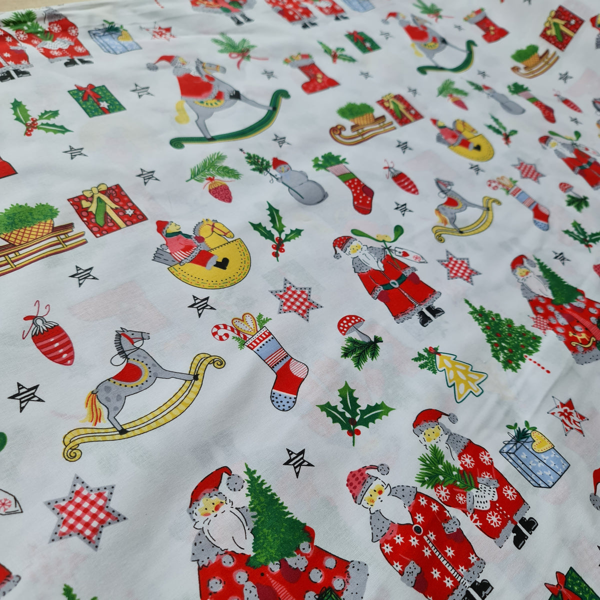 Bumbac lenjerie de pat Craciun