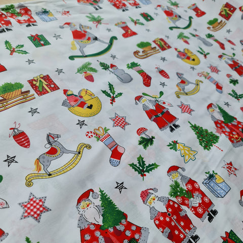Bumbac lenjerie de pat Craciun