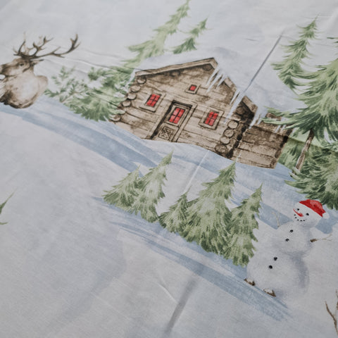 Bumbac lenjerie de pat Craciun