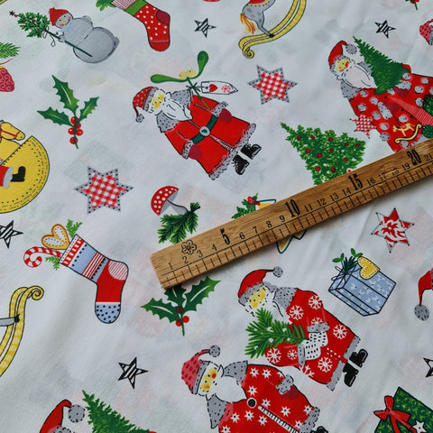 Bumbac lenjerie de pat Craciun