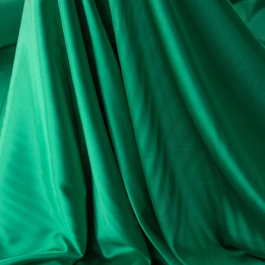 Saten elastic verde 2