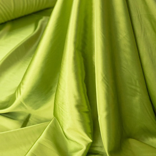 Saten elastic verde 3