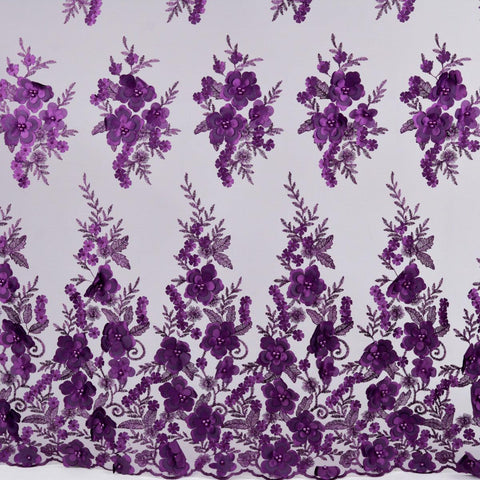 Dantela 3D - Mov violet