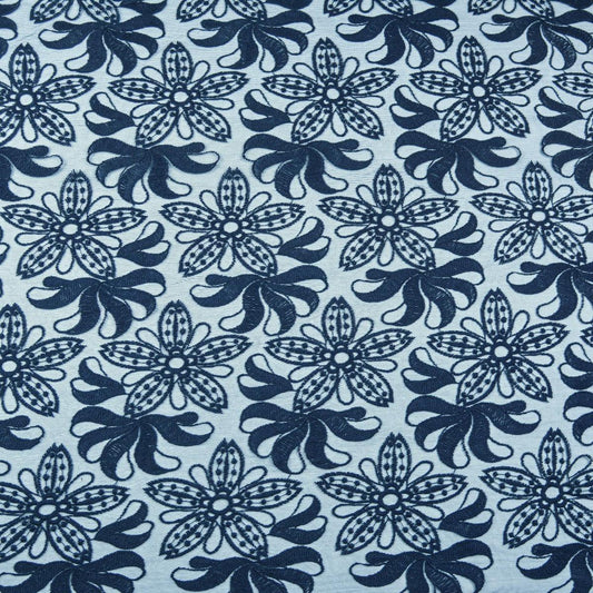 Dantela brodata - Bleumarin II
