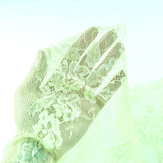 Dantela Chantilly - Verde - Cupon 3 M