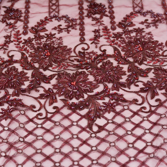 Dantela cu margele - Grena