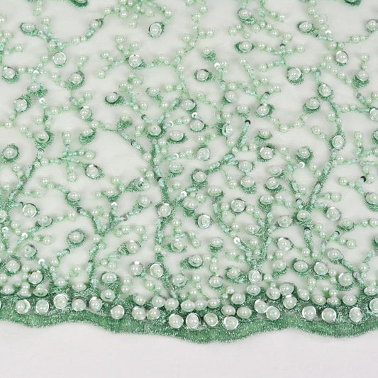 Dantela cu perle - Menta