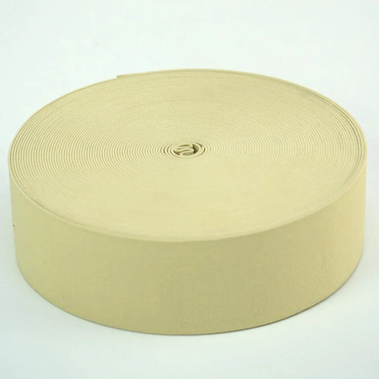 Elastic colorat Latime 6 cm Crem Deschis