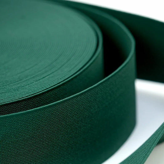 Elastic colorat Latime 6 cm Verde Inchis