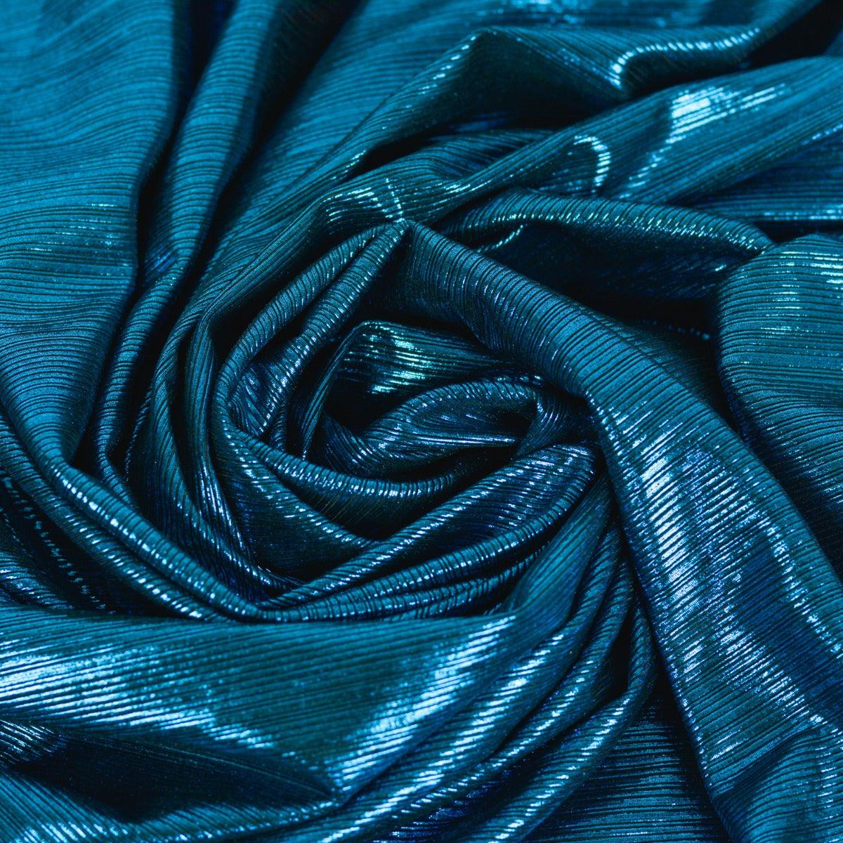 Lurex - Albastru folosit la fabricarea rochiilor