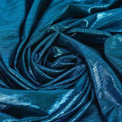 Lurex - Albastru folosit la fabricarea rochiilor