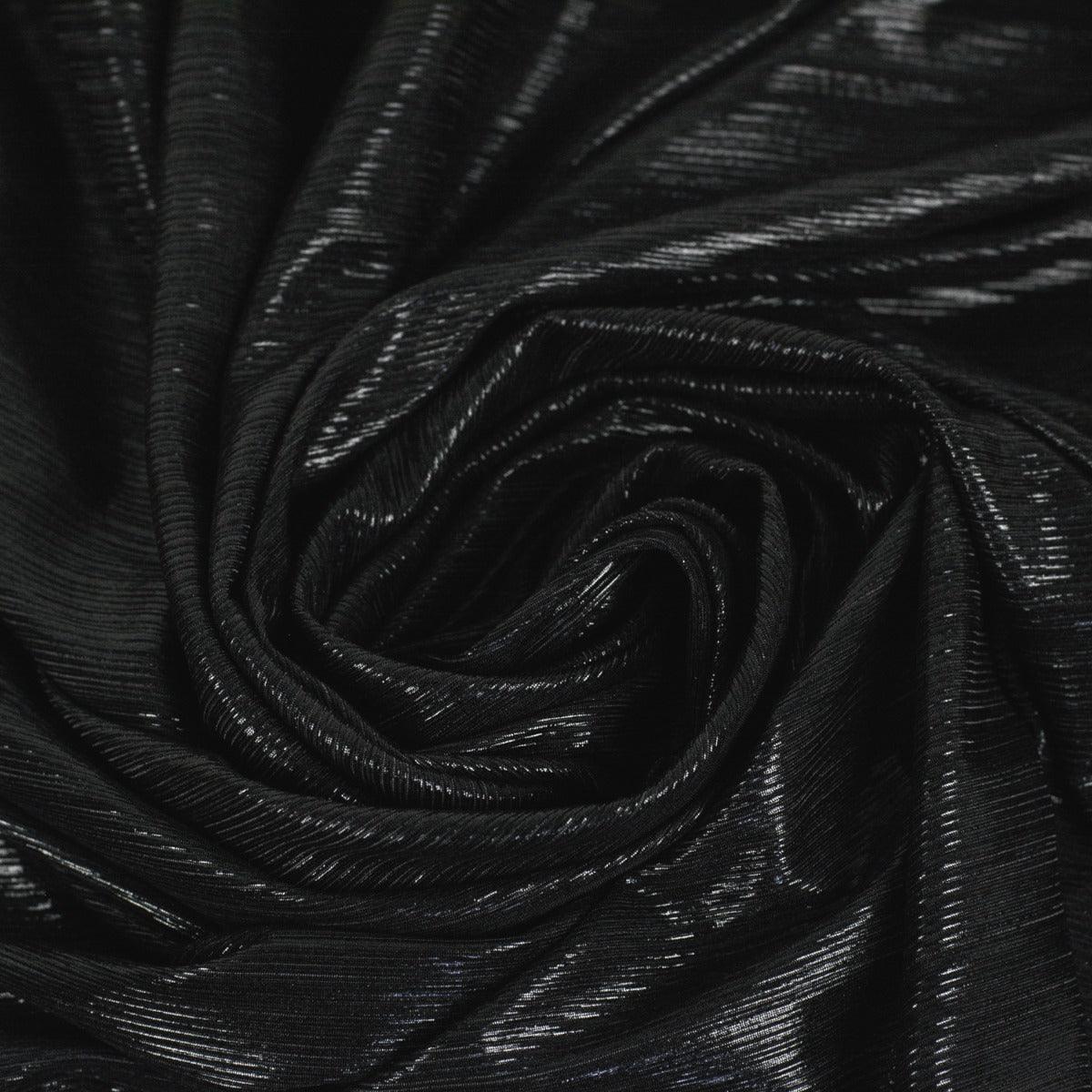 Lurex - Negru folosit la fabricarea rochiilor